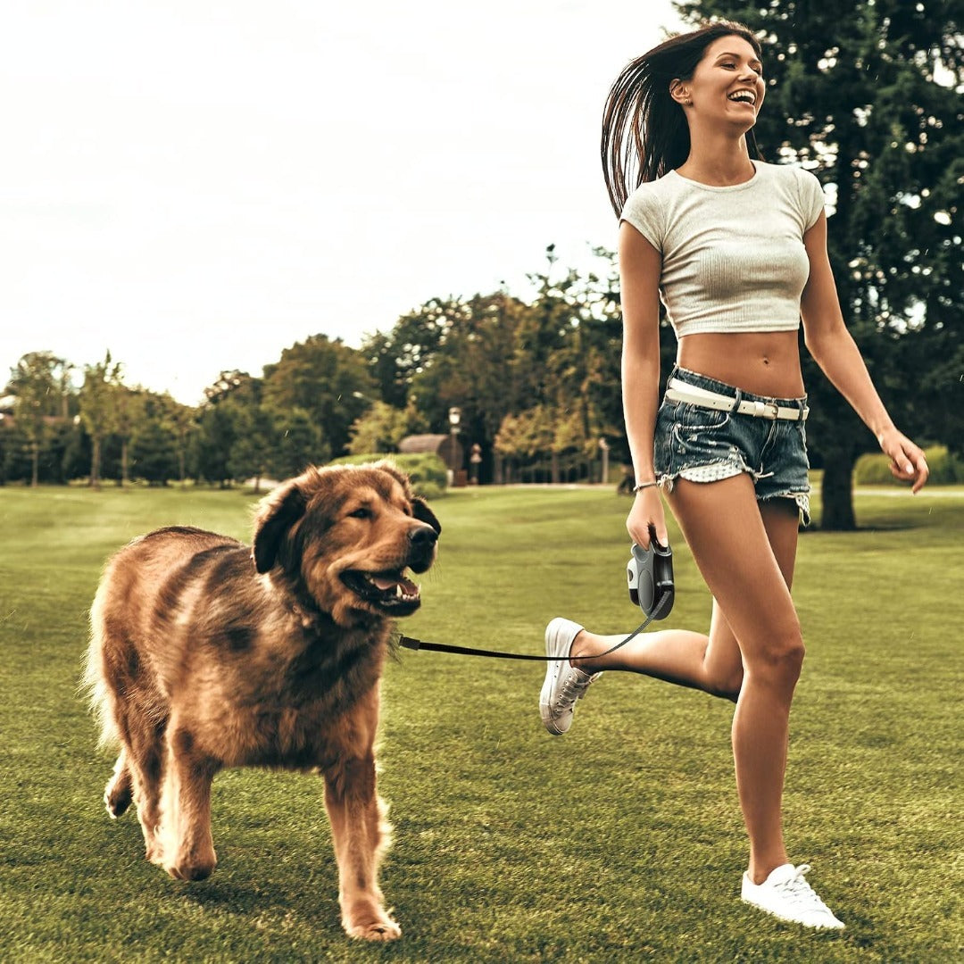 Fida 16 ft Retractable Leash and Poop Bags