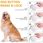 Fida 16 ft Retractable Leash and Poop Bags