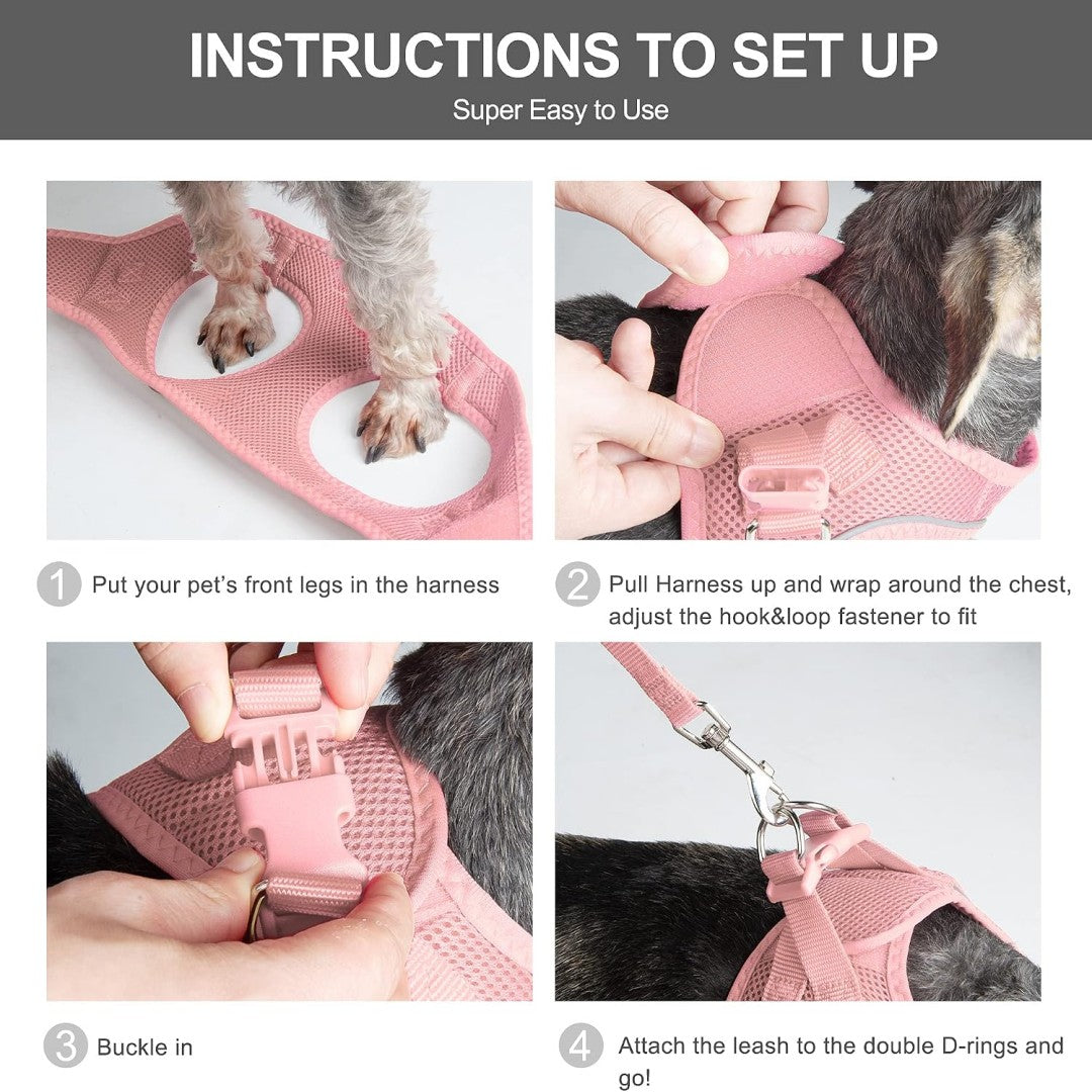 FIDA Comfy Pet Harness & Leash Set