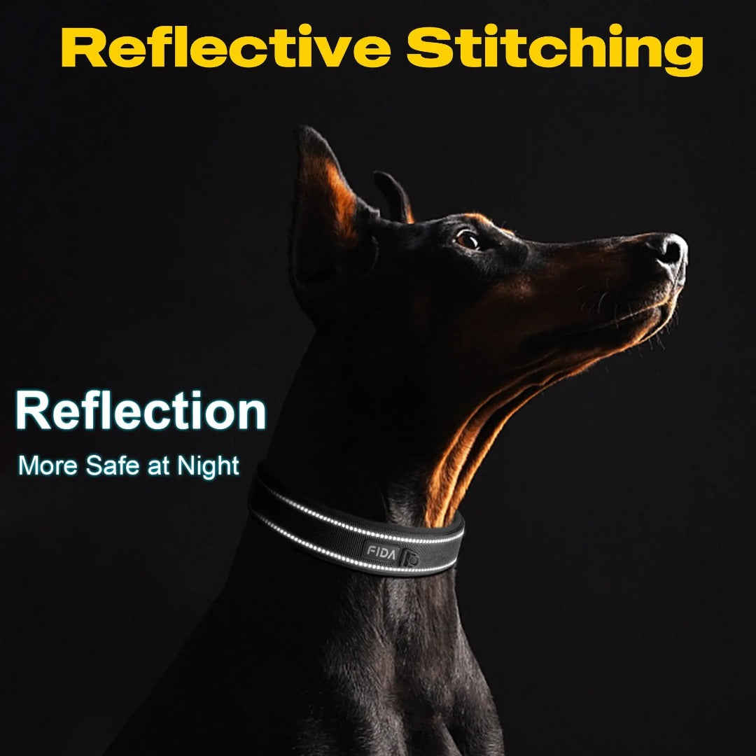 Fida Padded Dog Collar
