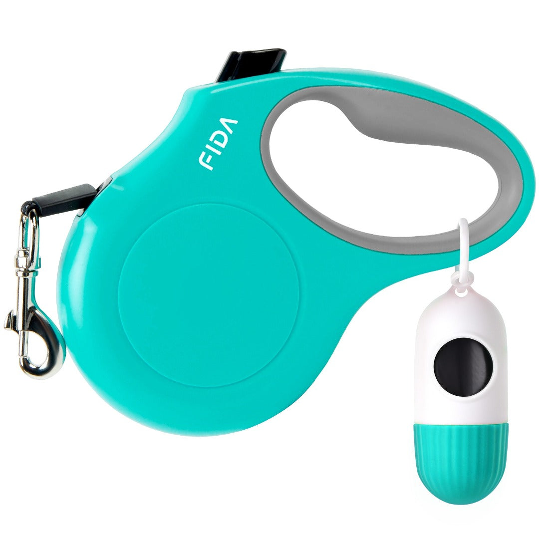 Fida 16 ft Retractable Leash and Poop Bags