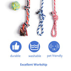 Fida Cotton Rope Dog Toys – 4 Pack