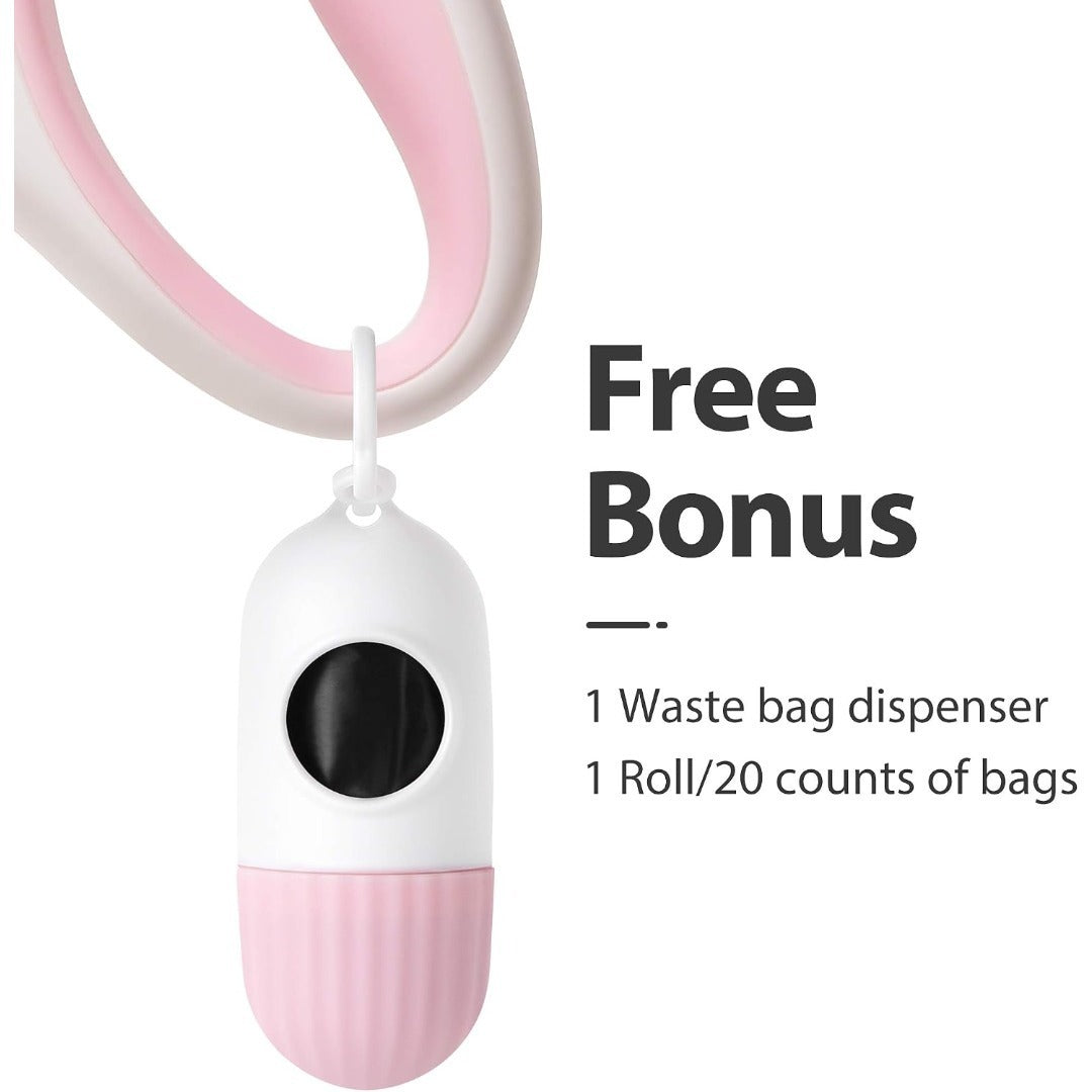 Fida 16 ft Retractable Leash and Poop Bags